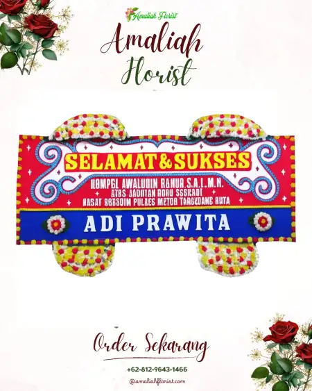Papan Bunga Ucapan Selamat MOROWALI UTARA